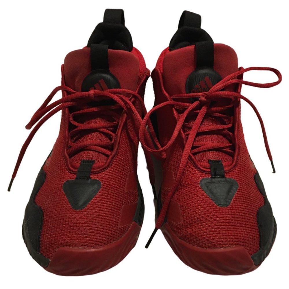 ADIDAS Court Vision 3 Power RED Men's Basketball Tennis Shoes H67758 Sz 8.5